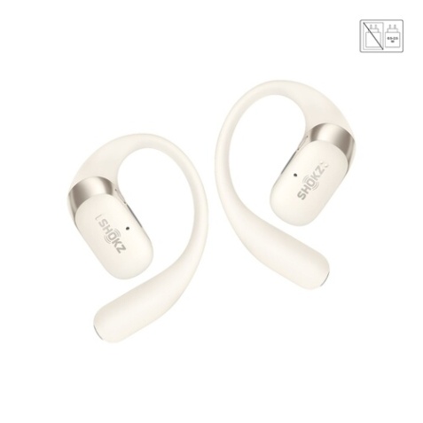 Ecouteurs Shokz TWS A CONDUCTION AERIENNE OPENFIT 2 BEIGE