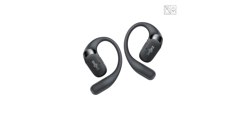 Ecouteurs Shokz TWS A CONDUCTION AERIENNE OPENFIT 2 PLUS NOIR