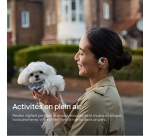 Ecouteurs Shokz TWS A CONDUCTION AERIENNE OPENFIT 2 PLUS NOIR