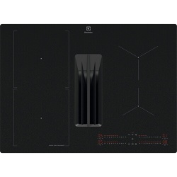 Plaque de cuisson avec hotte intégrée Electrolux KCC73443CZ SAPHIRMATT