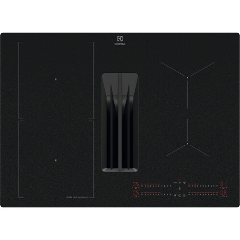 Plaque de cuisson avec hotte intégrée Electrolux KCC73443CZ SAPHIRMATT