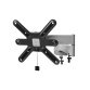 Support mural pour écran plat One For All Support orientable Ultra Slim WM6254 Argent pour écran de 13" à 43"