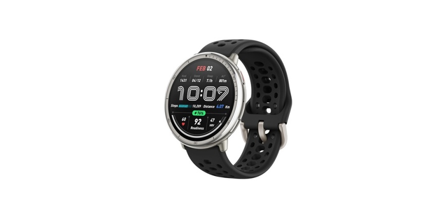 Montre connectée Amazfit Active 2 round sport Black sport silicone