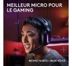 Casque PC Logitech G522 LIGHTSPEED gaming sans fil - Noir