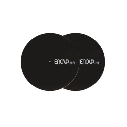Accessoire platine vinyle Enova Hifi Paire de feutrine noire FS 120 BL