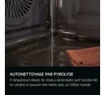 Four encastrable Aeg TT9PB831AT Noir mat