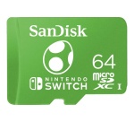 Carte mémoire micro SD Sandisk NINTENDO 64GO YOSHI