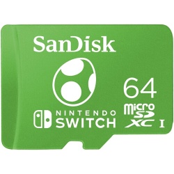 Carte mémoire micro SD Sandisk NINTENDO 64GO YOSHI