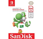 Carte mémoire micro SD Sandisk NINTENDO 64GO YOSHI