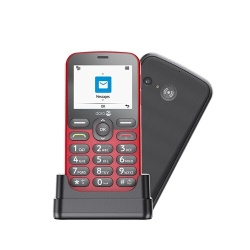 Doro 1880 6,1 cm (2.4") 113,7 g Rouge Téléphone d'entrée de gamme
