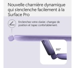 Clavier pour tablette Microsoft Surface Pro 12 pouces - Violet