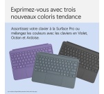 Clavier pour tablette Microsoft Surface Pro 12 pouces avec Surface Slim Pen - Océan