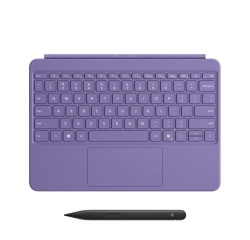 Clavier pour tablette Microsoft Surface Pro 12 pouces avec Surface Slim Pen - Violet