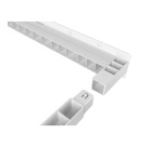 Kit de superposition Wpro Kit colonne KCL103 pour Lave-linge & seche-linge avec sangle automatique