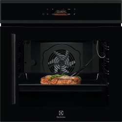 Four encastrable Electrolux EOE8P09RH Noir Ouverture Droite