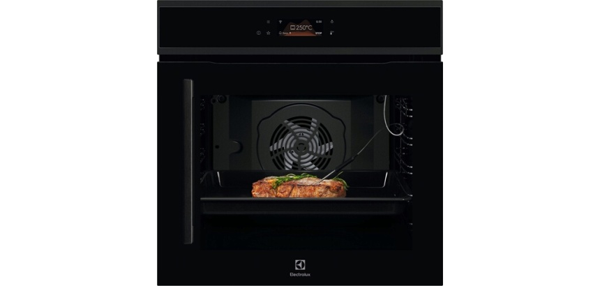 Four encastrable Electrolux EOE8P09RH Noir Ouverture Droite