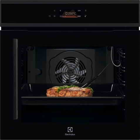 Four encastrable Electrolux EOE8P09RH Noir Ouverture Droite