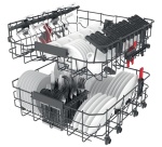 Lave-vaisselle pose libre Whirlpool WH3FC14BN70X INOX