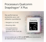 PC Hybride / PC 2 en 1 Microsoft Surface Pro 12" Ecran Tactile Copilot+PC Snapdragon X Plus 16 Go RAM 256 Go SSD Platine