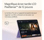 PC Hybride / PC 2 en 1 Microsoft Surface Pro 12" Ecran Tactile Copilot+PC Snapdragon X Plus 16 Go RAM 512 Go SSD Violet