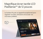 PC Hybride / PC 2 en 1 Microsoft Surface Pro 12" Ecran Tactile Copilot+PC Snapdragon X Plus 16 Go RAM 512 Go SSD Océan
