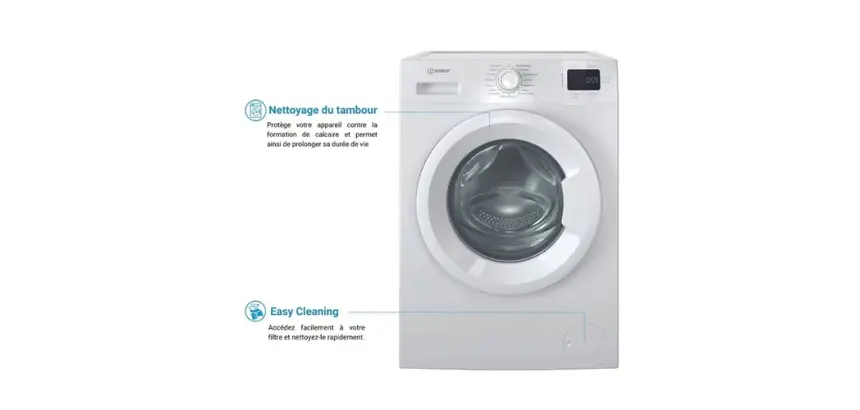 Lave-linge hublot Indesit IM962MYTIMEFR