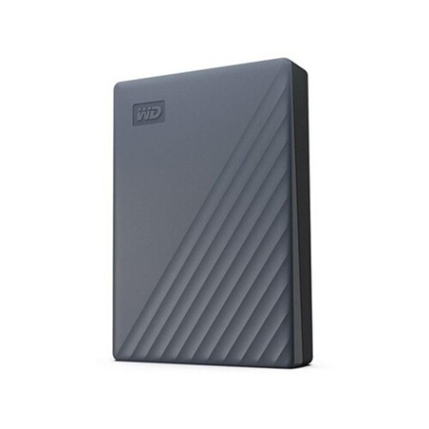 Disque dur externe Wd My Passport 6TB Gris - Portable Hard Drive, Works with USB-C