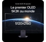Ecran PC Lg Moniteur Gaming UltraGear OLED Dual Mode 45" 21/9eme