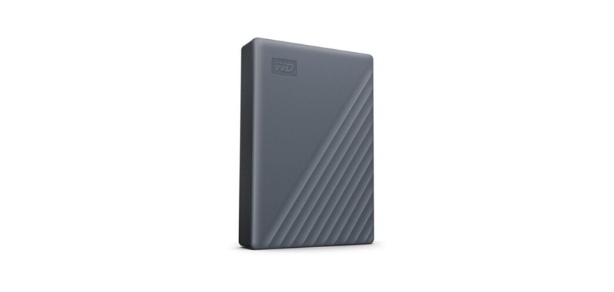 Disque dur externe Wd MY PASSPORT USB C 5TB GRIS WORLDWIDE -2022