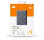 Disque dur externe Wd MY PASSPORT USB C 4T GRIS WORLDWIDE -2021