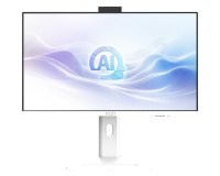 PC tout en un Msi Modern AM273QP AI 1UM-081FR 27" Copilot+ Intel Core Ultra 7 32 Go RAM 1 To SSD Blanc