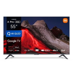TV LED Xiaomi QLED A Pro 55 138 cm 4K UHD 2026 Gris anthracite