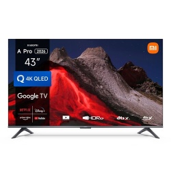 TV LED Xiaomi QLED A Pro 43 108 cm 4K UHD 2026 Gris anthracite