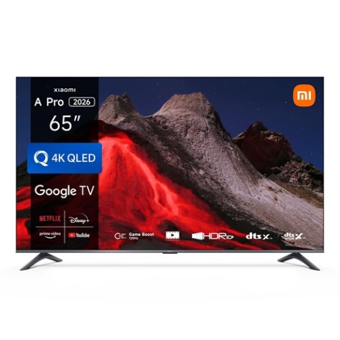 TV LED Xiaomi QLED A Pro 65 165 cm 4K UHD 2026 Gris anthracite
