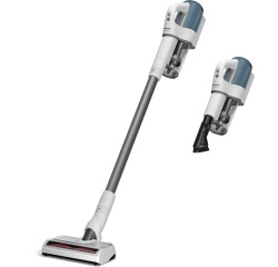Aspirateur balai Miele DUOFLEX HX1 - Aspirateur sans fil coloris Blanc avec bloc moteur bleu nordique
