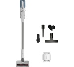 Aspirateur balai Miele DUOFLEX HX1 - Aspirateur sans fil coloris Blanc avec bloc moteur bleu nordique