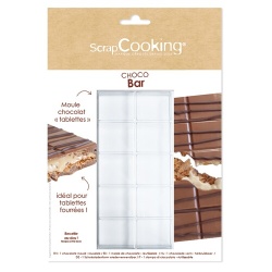 Plat / moule Scrapcooking Moule tablette de chocolat