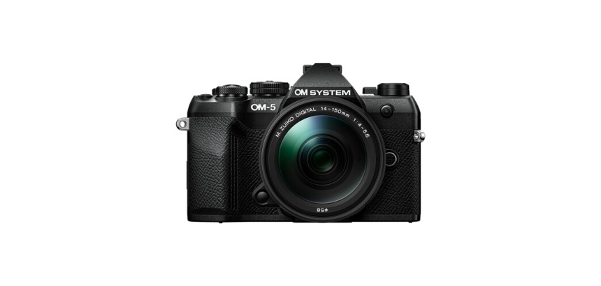 Appareil photo hybride Om System OM-5 Mark II + M.Zuiko Digital 14-150mm F4-5.6 II Noir