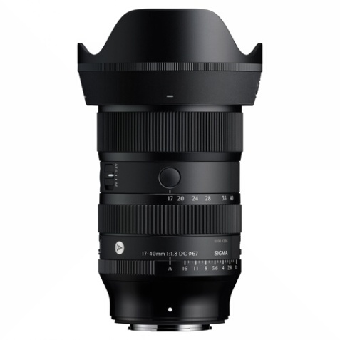 Objectif zoom Sigma 17-40MM F1,8 DC ART POUR FUJIFILM X
