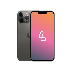 iPhone Largo 13 Pro Max 6,7" 5G Double SIM 128 Go Graphite Reconditionné Grade A batterie neuve