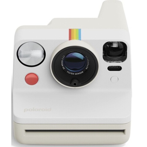 Appareil photo instantané Polaroid Now Generation 3 - Blanc Galet