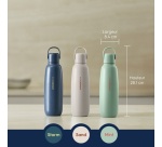 Accessoire machine à soda Sodastream Gourde Fizz & Go Cool blanc sable