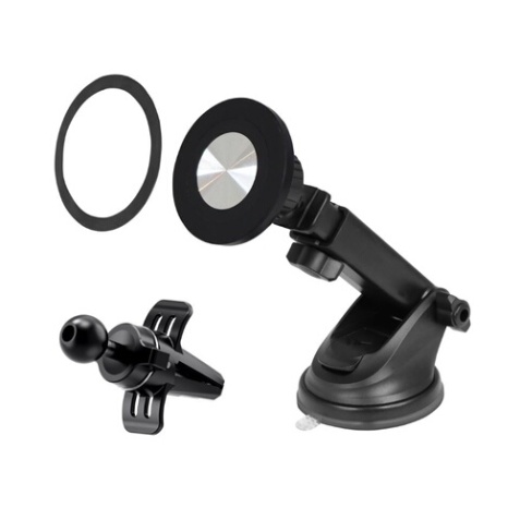 Support pour téléphone mobile Wefix magnétique, avec fonction ventouse ou grille d'aération