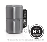 Friteuse sans huile Ninja Double Stack XL avec Thermosonde SmartCook SL451EU