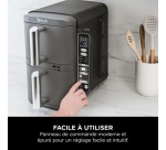 Friteuse sans huile Ninja Double Stack XL avec Thermosonde SmartCook SL451EU