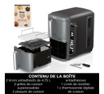 Friteuse sans huile Ninja Double Stack XL avec Thermosonde SmartCook SL451EU