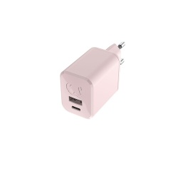 Chargeur pour téléphone mobile Fresh'n Rebel USB + USB-C Mini Charger 45W PD Completez votre ensemble d''accessoires avec ce mini chargeur USB + USB-C PD. Chargez votre smartphone ou tablette en toute securite, et rapidement.  Port USB + USB-C 45 watts Charge par Power Delivery