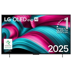 TV OLED Lg OLED42C5 OLED evo Noir Profond et booster de luminosité 120 Hz 4K 106 cm 2025
