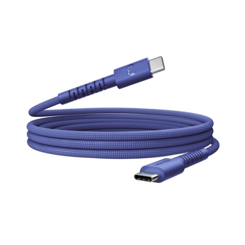 Câble téléphone portable Fresh'n Rebel USBC-C 2M 100W BLUE