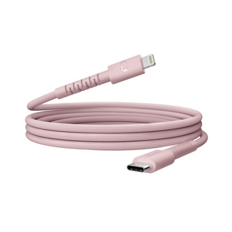 Câble téléphone portable Fresh'n Rebel LIGHT-C 2M PINK